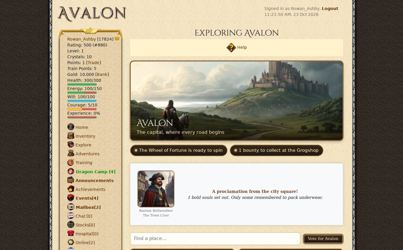 Exploring Avalon